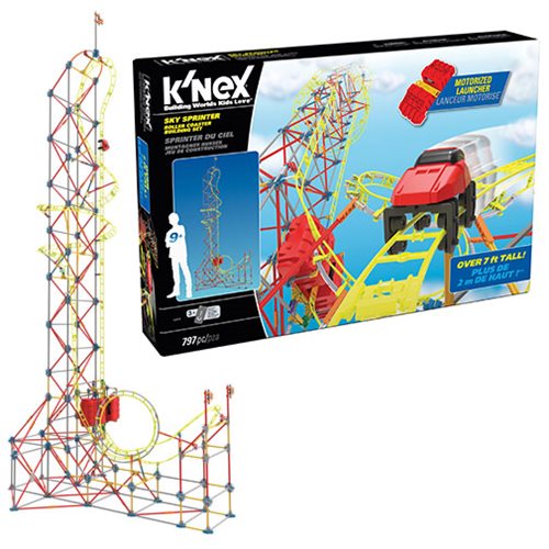 K'NEX Sky Sprinter Roller Coaster Bldg. Set
